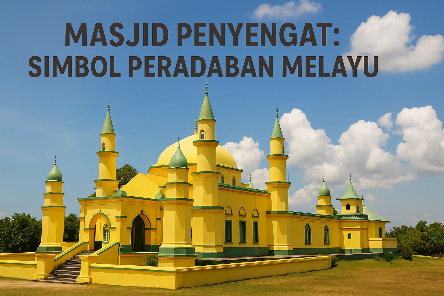 Masjid Penyengat: Simbol Peradaban Melayu dari Masa ke Masa