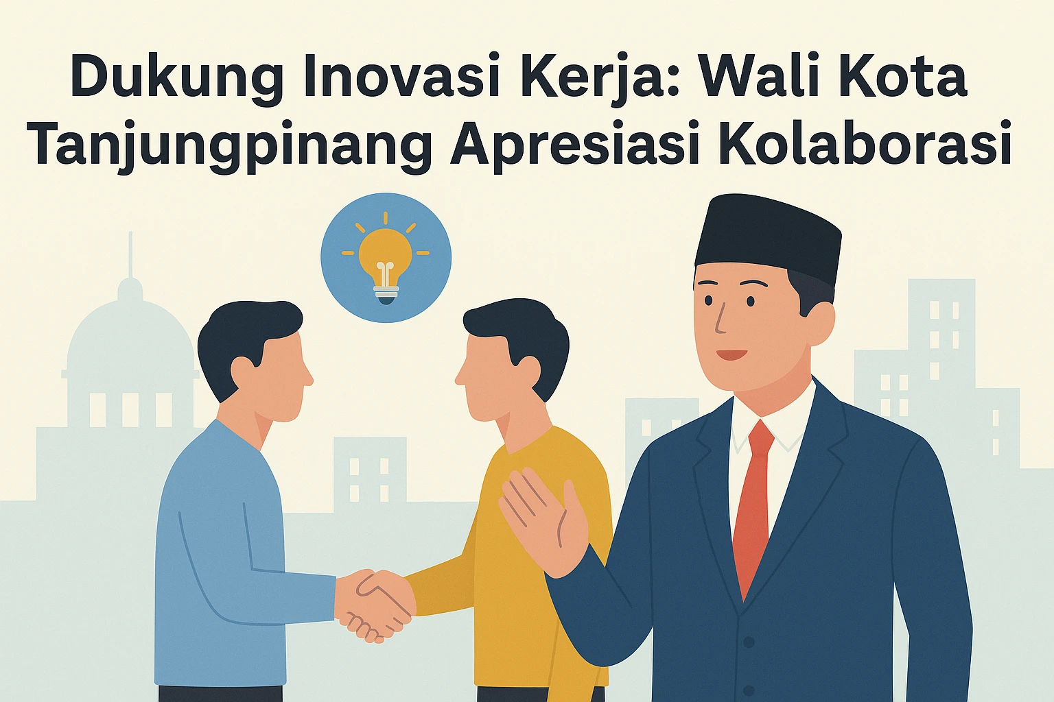 Dukung Inovasi Kerja: Wali Kota Tanjungpinang Apresiasi Kolaborasi