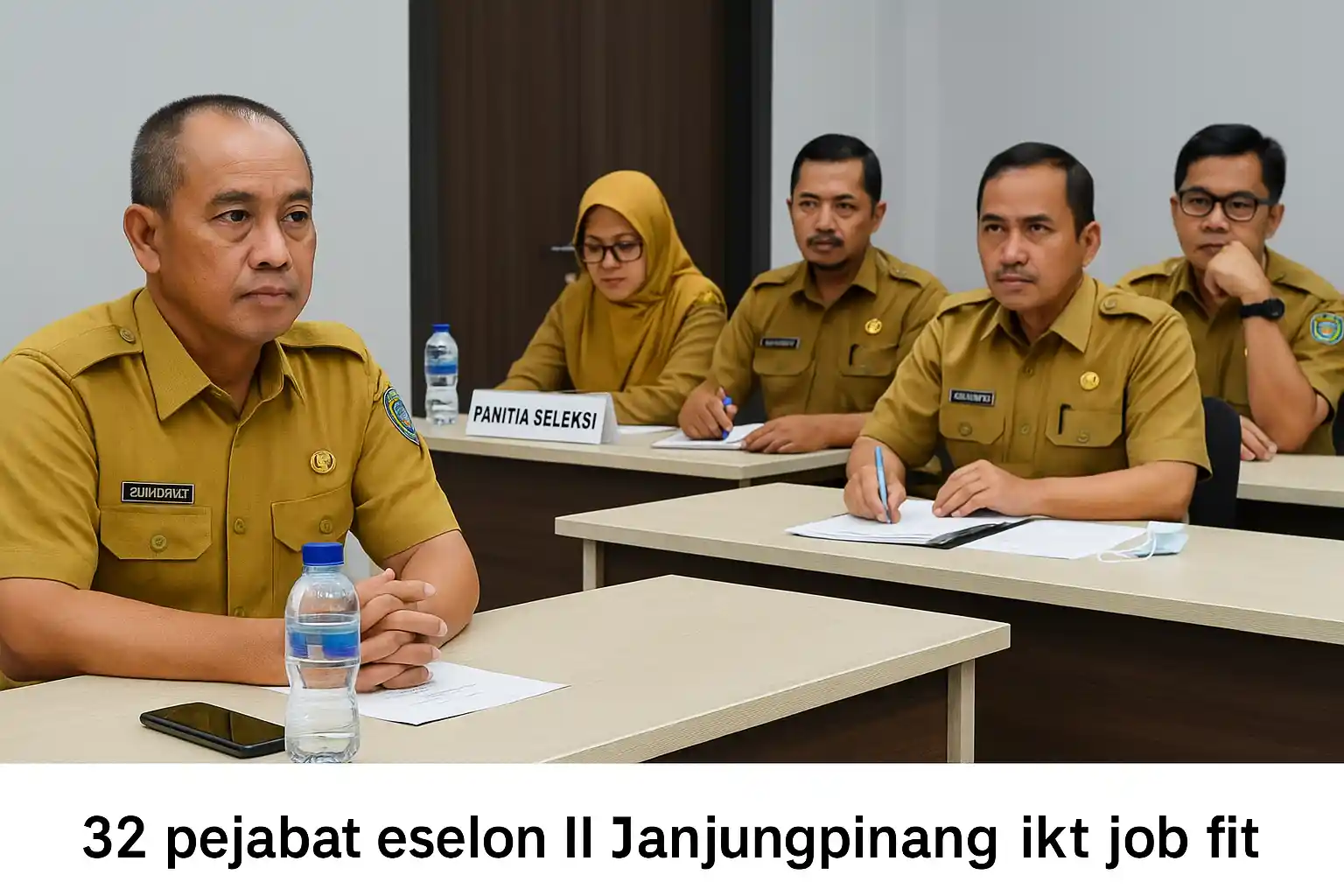 32 Pejabat Eselon II Tanjungpinang Ikut Job Fit 2025