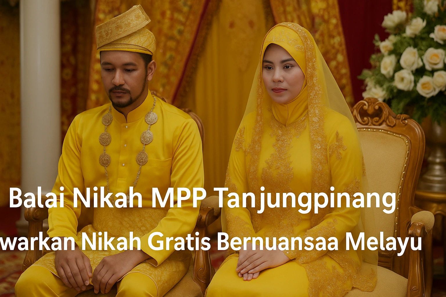 Balai Nikah MPP Tanjungpinang Tawarkan Nikah Gratis Bernuansa Melayu