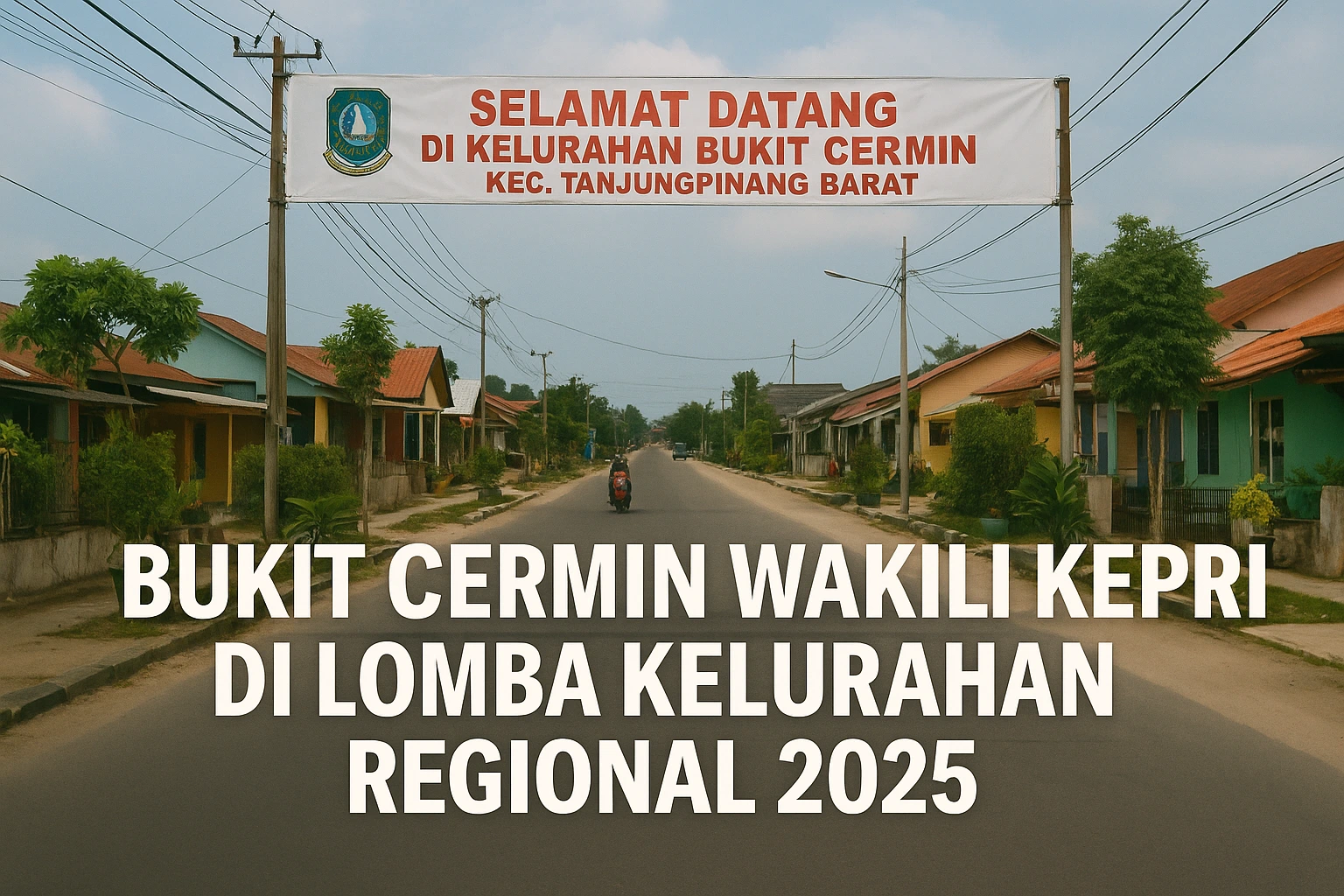 Bukit Cermin Wakili Kepri di Lomba Kelurahan Regional 2025