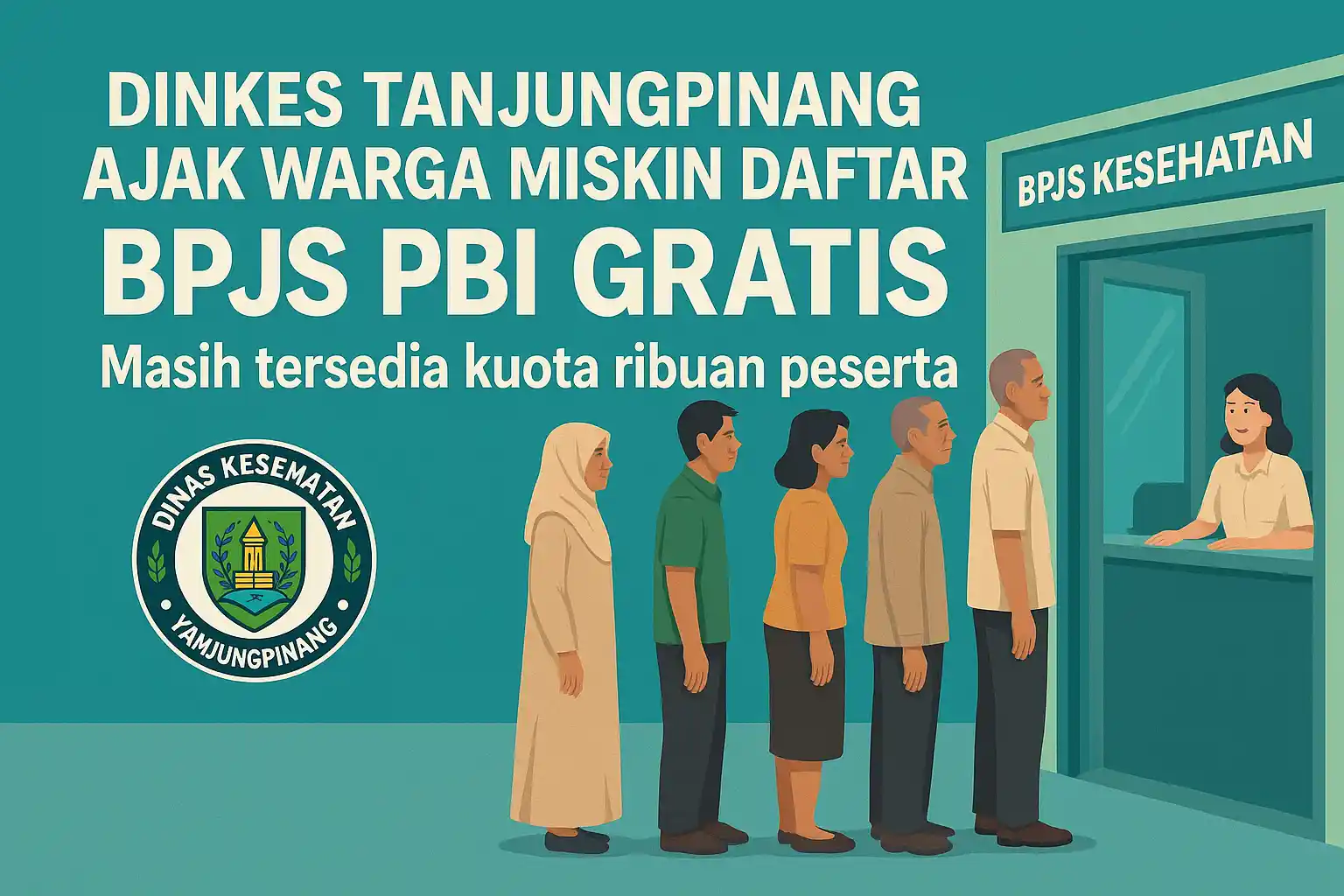 Dinkes Tanjungpinang Ajak Warga Miskin Daftar BPJS PBI Gratis