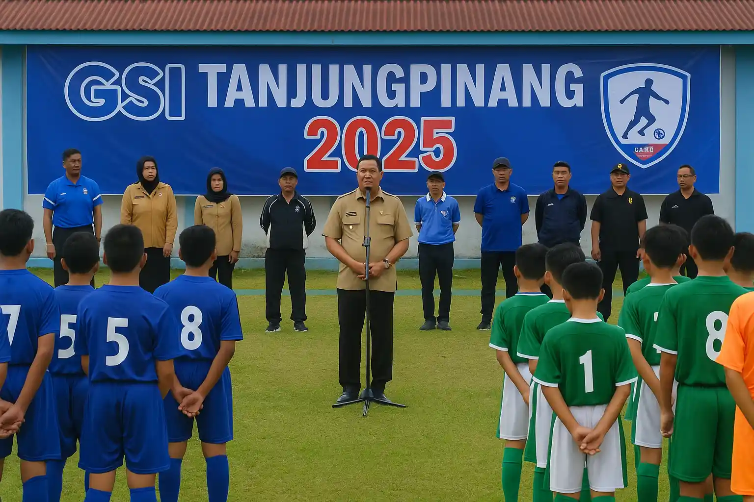 GSI Tanjungpinang 2025 Dibuka, Cetak Bakat Sepak Bola Muda