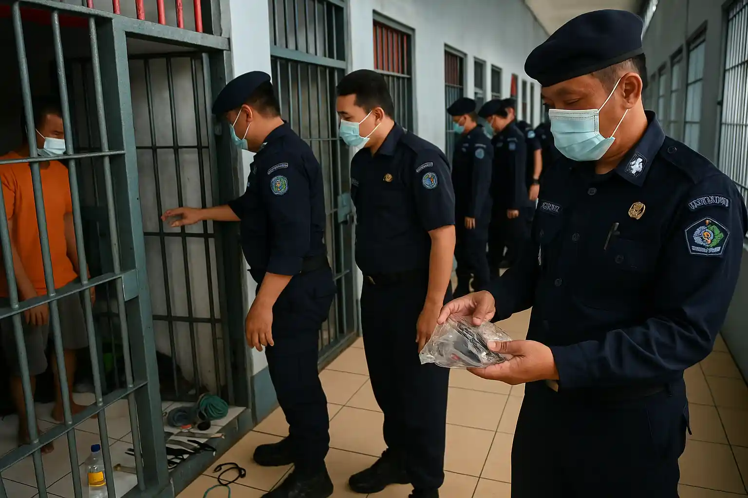 Lapas Tanjungpinang Gencarkan Razia, Cegah Gangguan Kamtib
