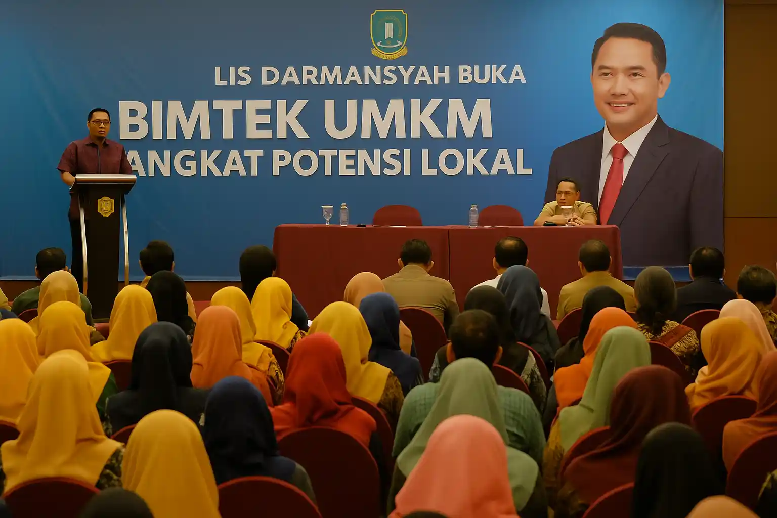 Lis Darmansyah Buka Bimtek UMKM Angkat Potensi Lokal
