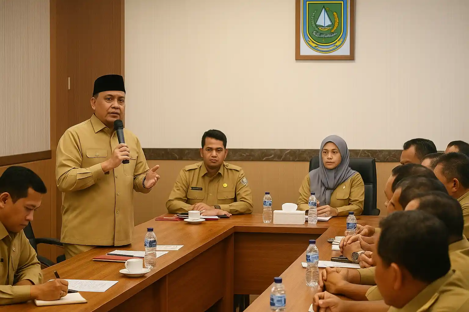 Raja Ariza Pimpin Rakor Perangkat Daerah dan Tim TPP