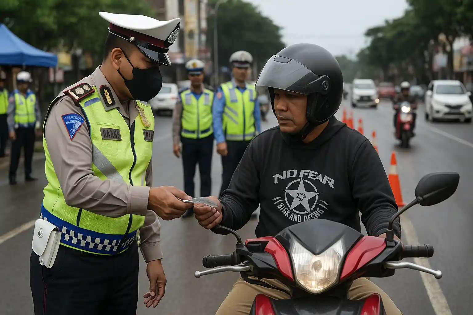 Satlantas Tanjungpinang Gelar Razia Besar 14-27 Juli 2025