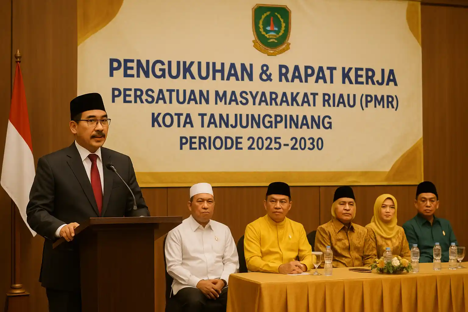 Wali Kota Lis Darmansyah Hadiri Pengukuhan PMR Tanjungpinang