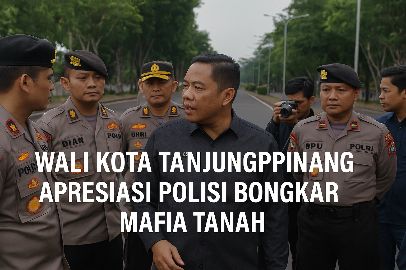 Wali Kota Tanjungpinang Apresiasi Polisi Bongkar Mafia Tanah