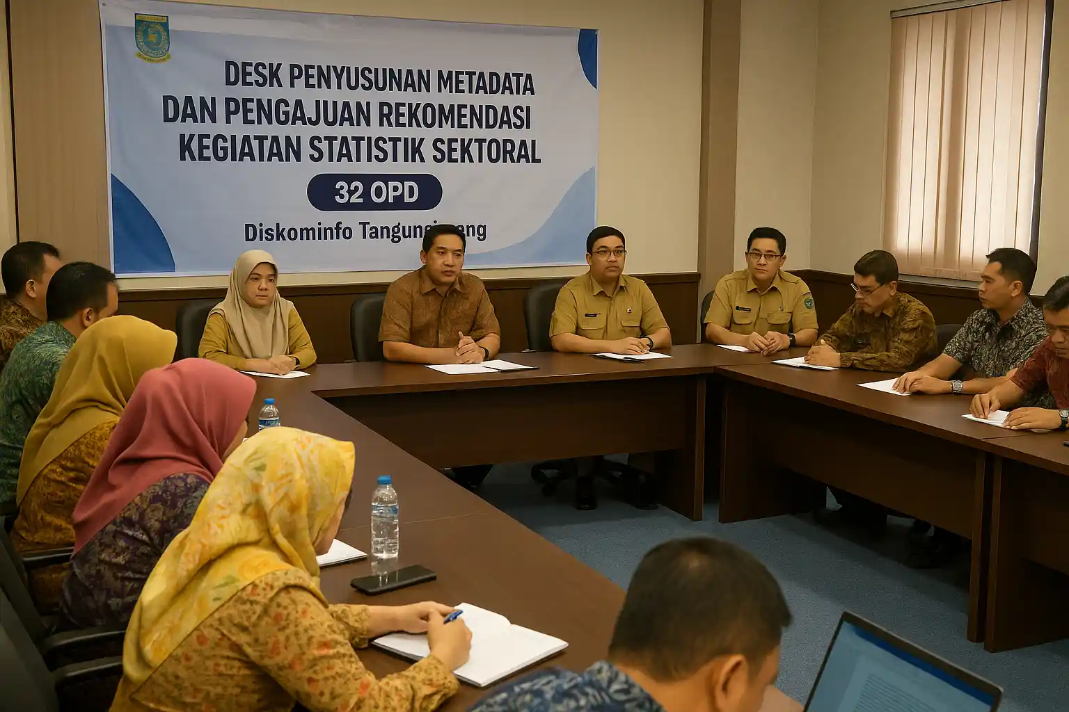 32 OPD Ikuti Desk Statistik Dorong Data Berkualitas