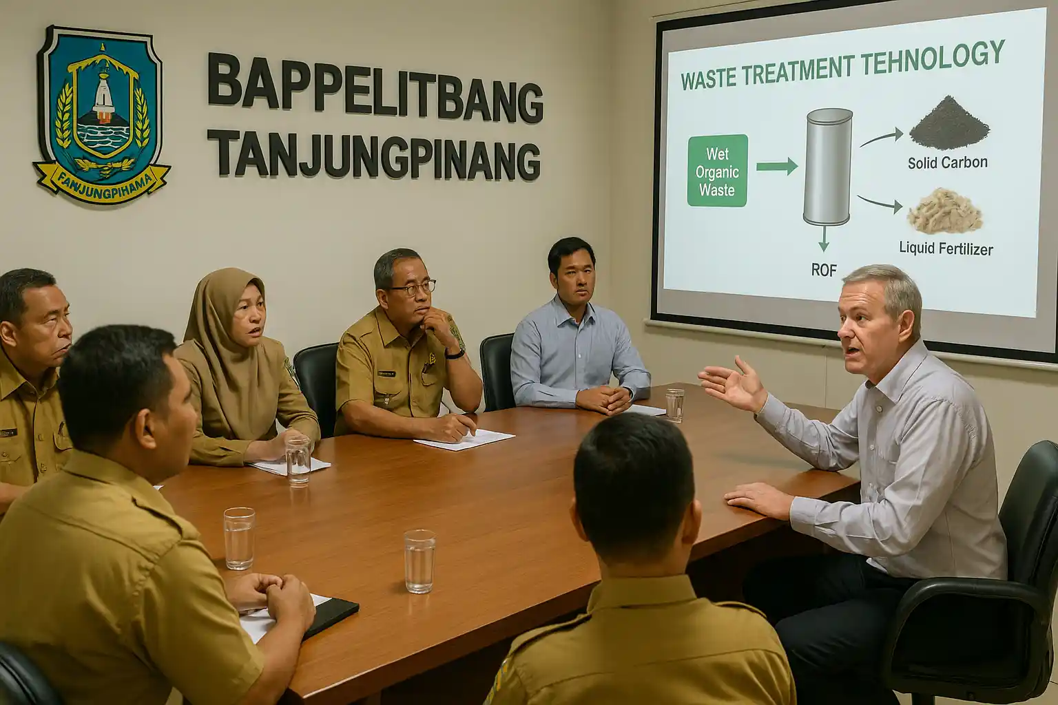Investor Tawarkan Teknologi Pengolahan Sampah di Tanjungpinang