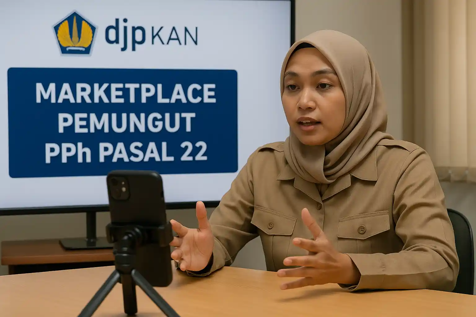 KPP Tanjung Pinang Jelaskan Marketplace PPh Pasal 22