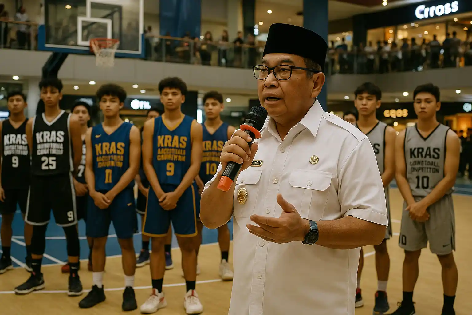 Raja Ariza Buka KRAS Basketball Competition 2025
