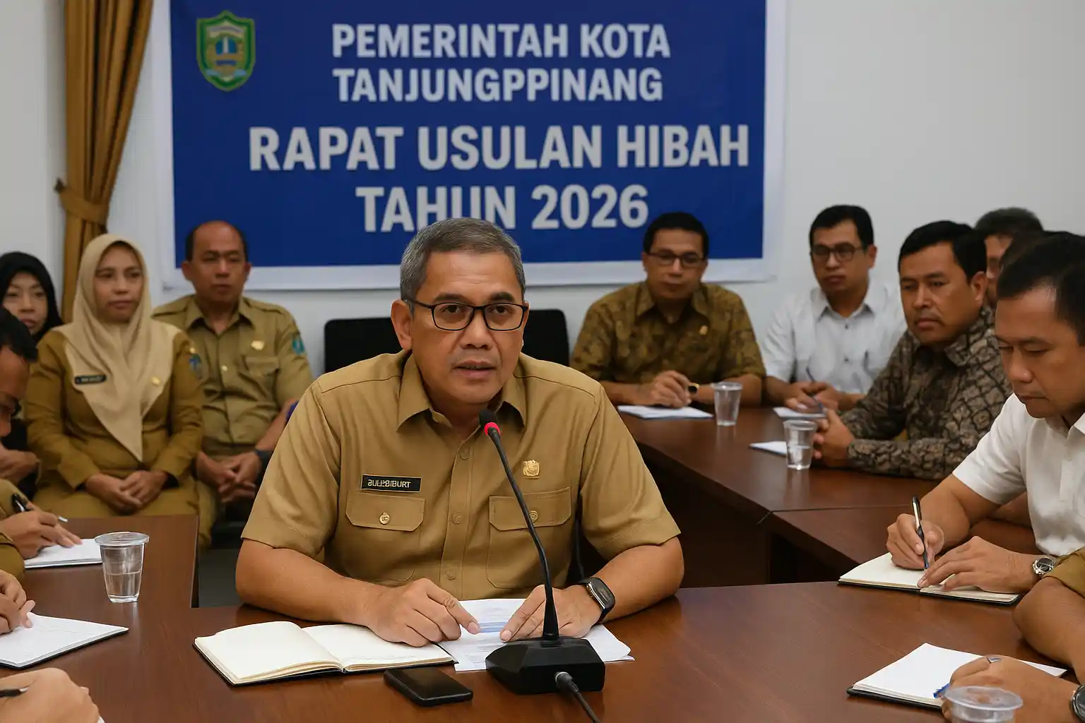 Rapat Usulan Hibah 2026 Tanjungpinang Fokus Akurasi Data