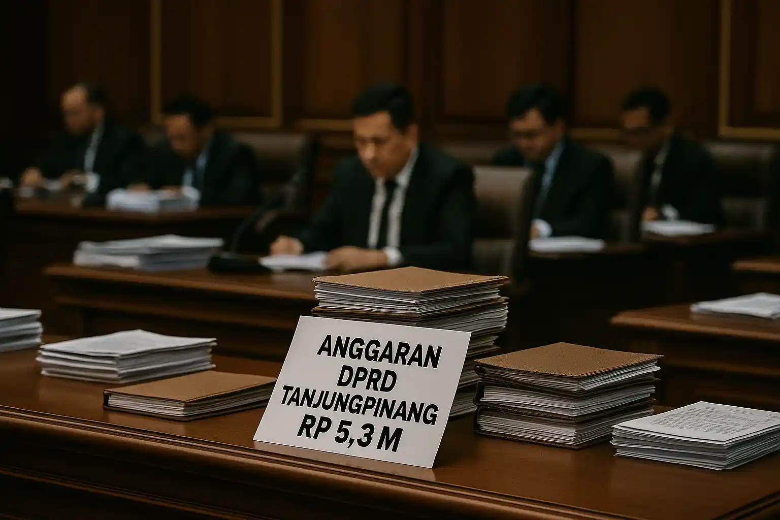 Sorotan Anggaran DPRD Tanjungpinang Rp5,3 M