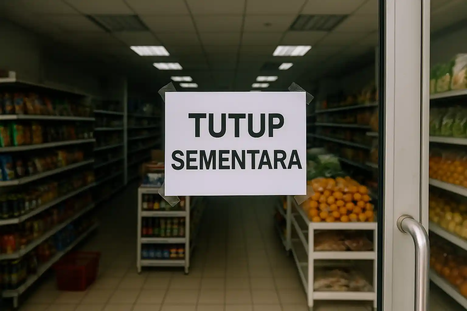 Swalayan Tutup Tanjungpinang Bikin Warga Kebingungan
