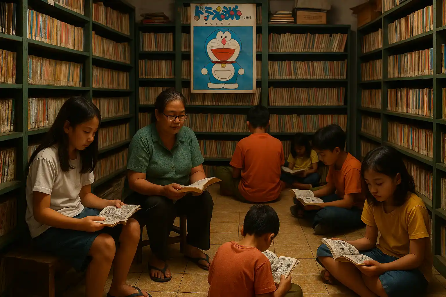 Taman Bacaan Doraemon, ikon literasi Kota Tanjungpinang