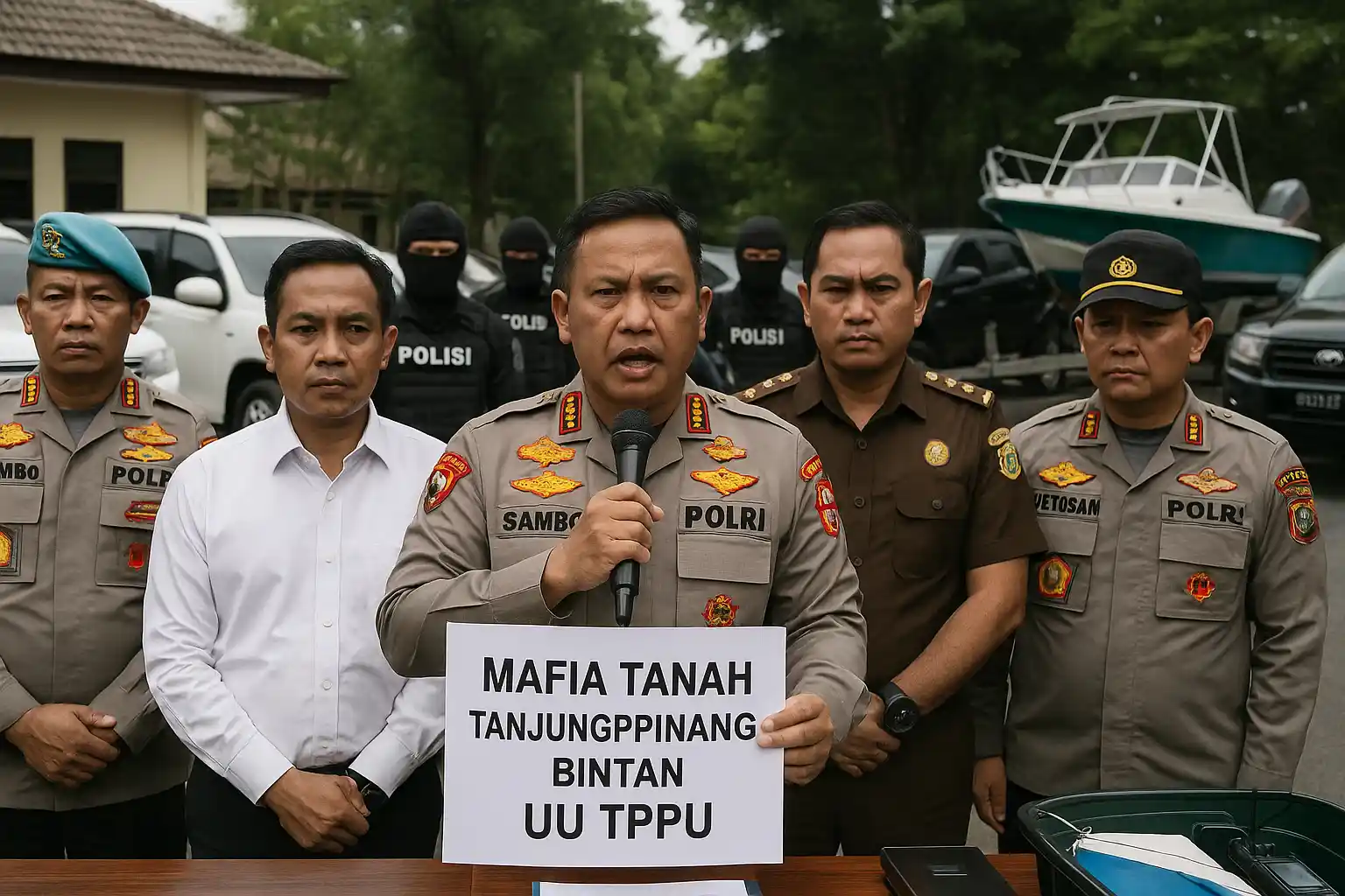 Tangkap Mafia Tanah Tanjungpinang Bintan dengan UU TPPU