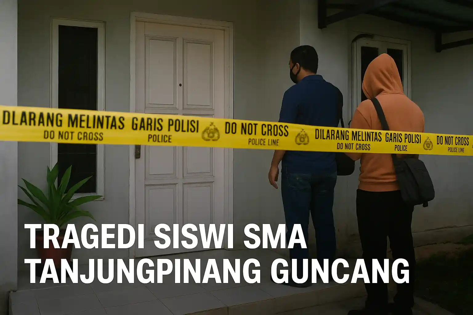 Tragedi Siswi SMA Tanjungpinang Guncang Warga