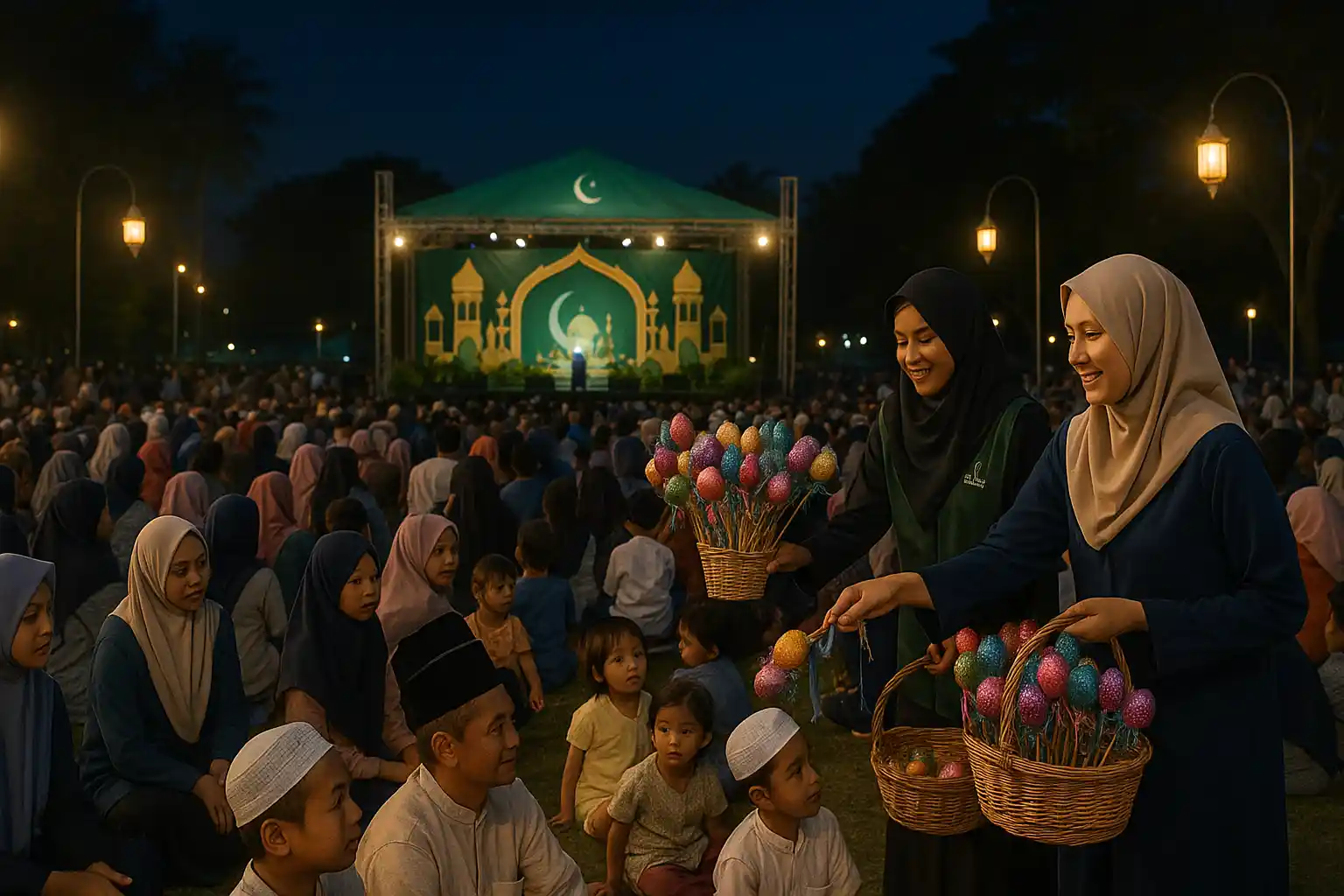 BKMT Bunga Telur Meriahkan Maulid Tanjungpinang