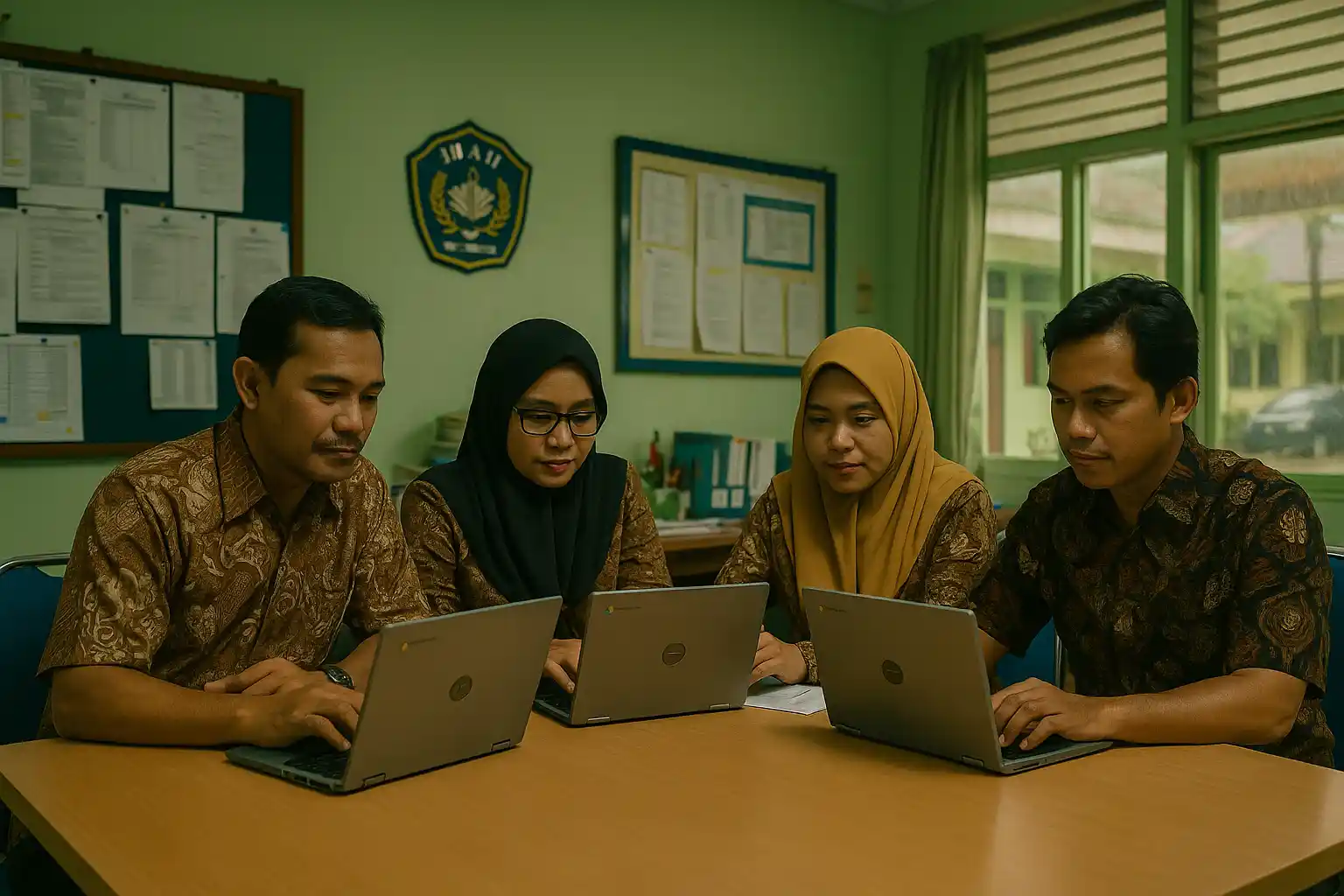 Bantuan Chromebook Sekolah di SMAN 2 Tanjungpinang