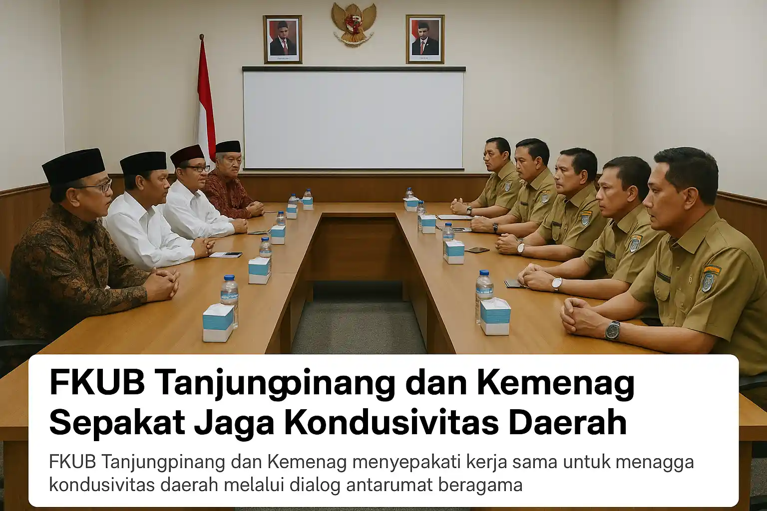 FKUB dan Kemenag Tanjungpinang Sepakat Jaga Kondusivitas