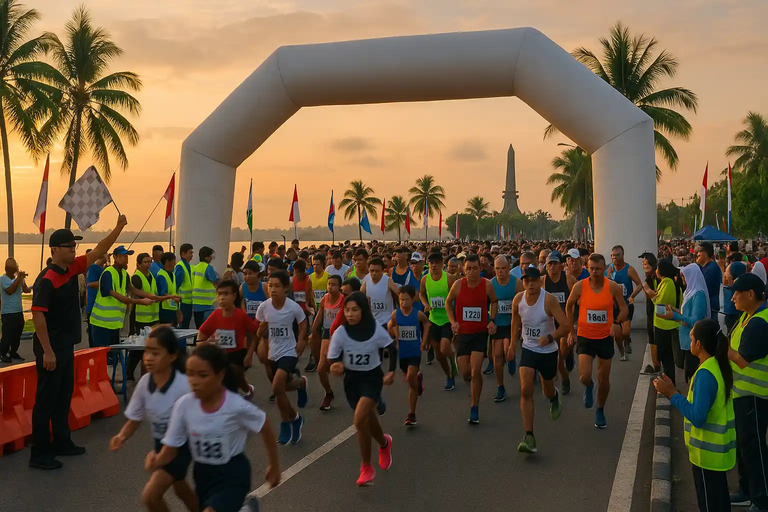 Fun Run Tanjungpinang Ditargetkan Jadi Agenda Tahunan