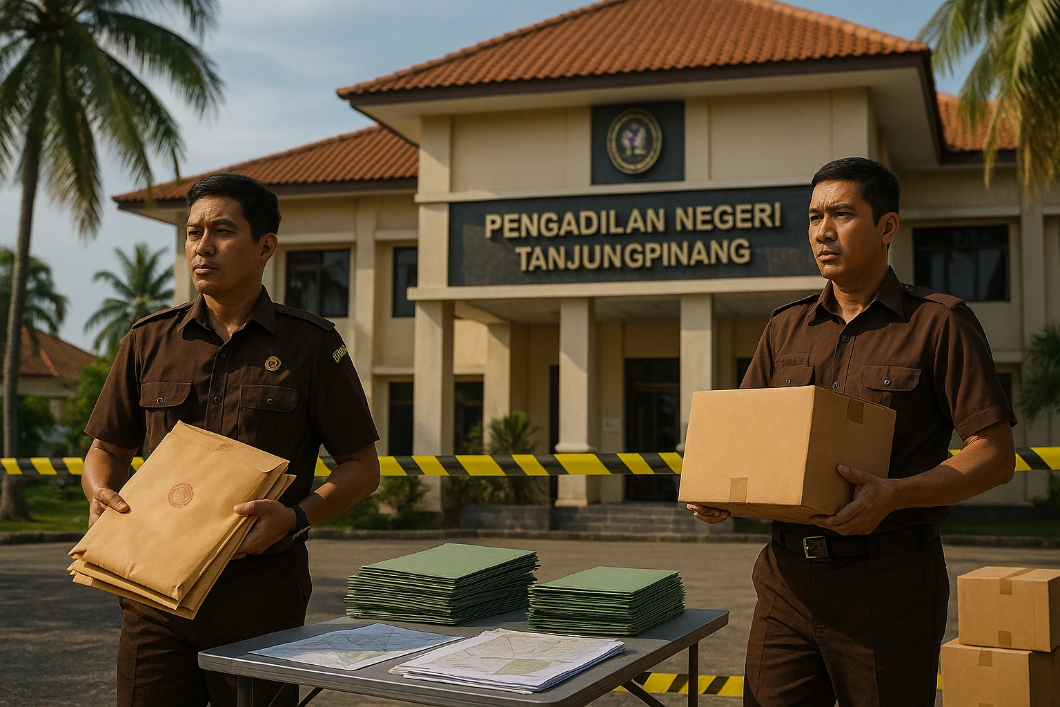 Kejari Tanjungpinang Limpahkan Pemalsuan Sertifikat Tanah