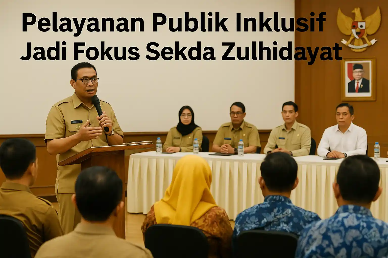 Pelayanan Publik Inklusif Jadi Fokus Sekda Zulhidayat