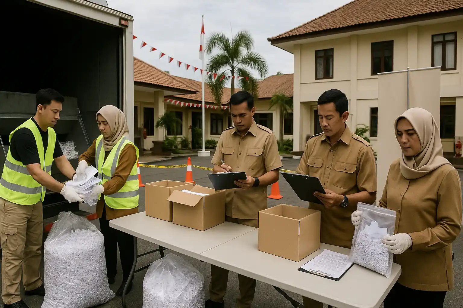 Pemusnahan Arsip Tanjungpinang Dukung Transparansi