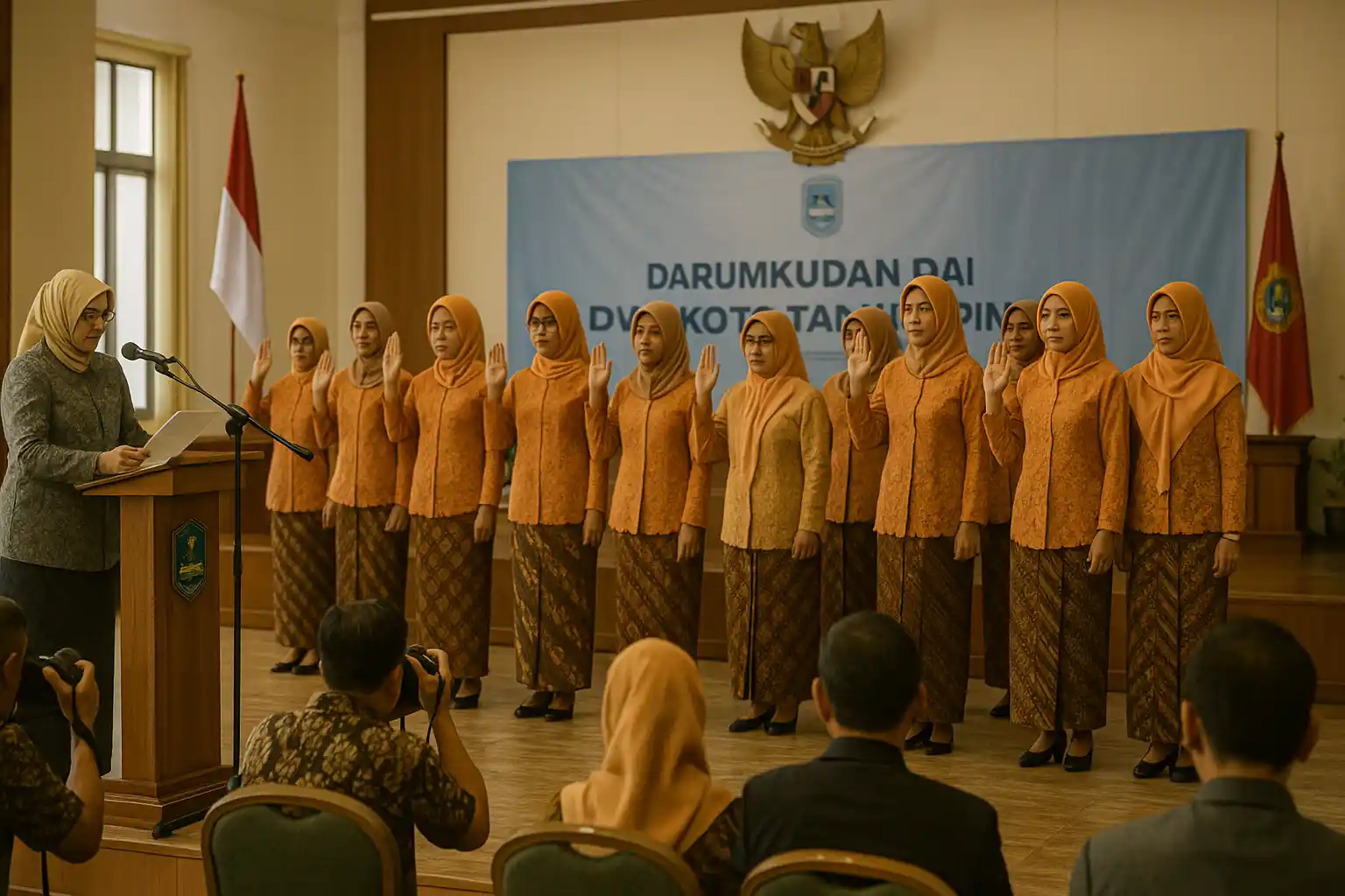 Pengukuhan DWP Tanjungpinang: Solid Jalankan Program