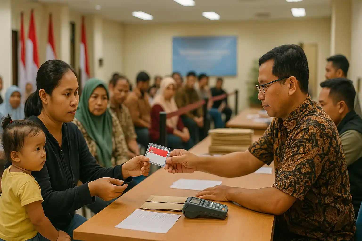 Penyaluran KKS Tanjungpinang, 1.463 Keluarga Terima Bantuan