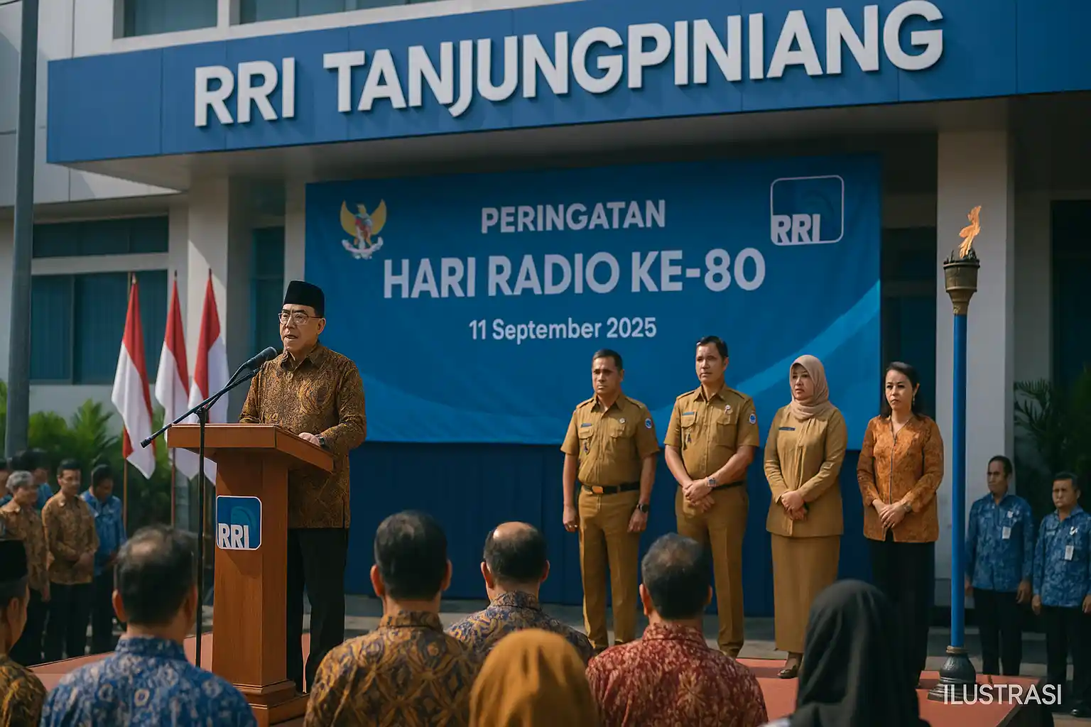 Peran RRI Tanjungpinang di Hari Radio ke-80