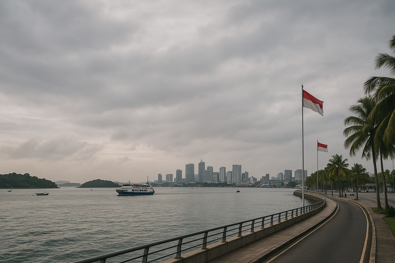 Prakiraan Cuaca Kepri, Batam–Tanjungpinang Berawan