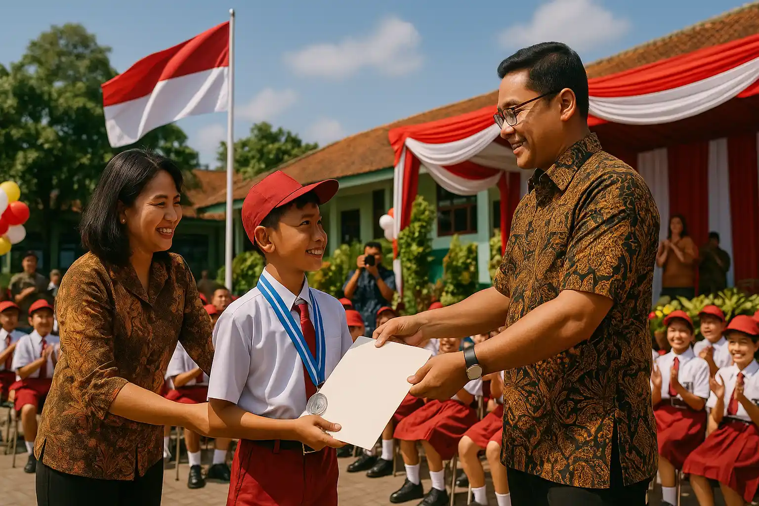 Prestasi OSN Tanjungpinang Felixson Juara II Nasional