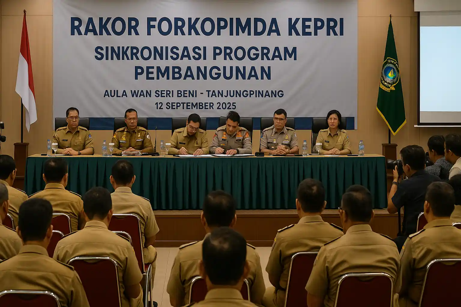 Sinkronisasi Program Tanjungpinang di Rakor Forkopimda