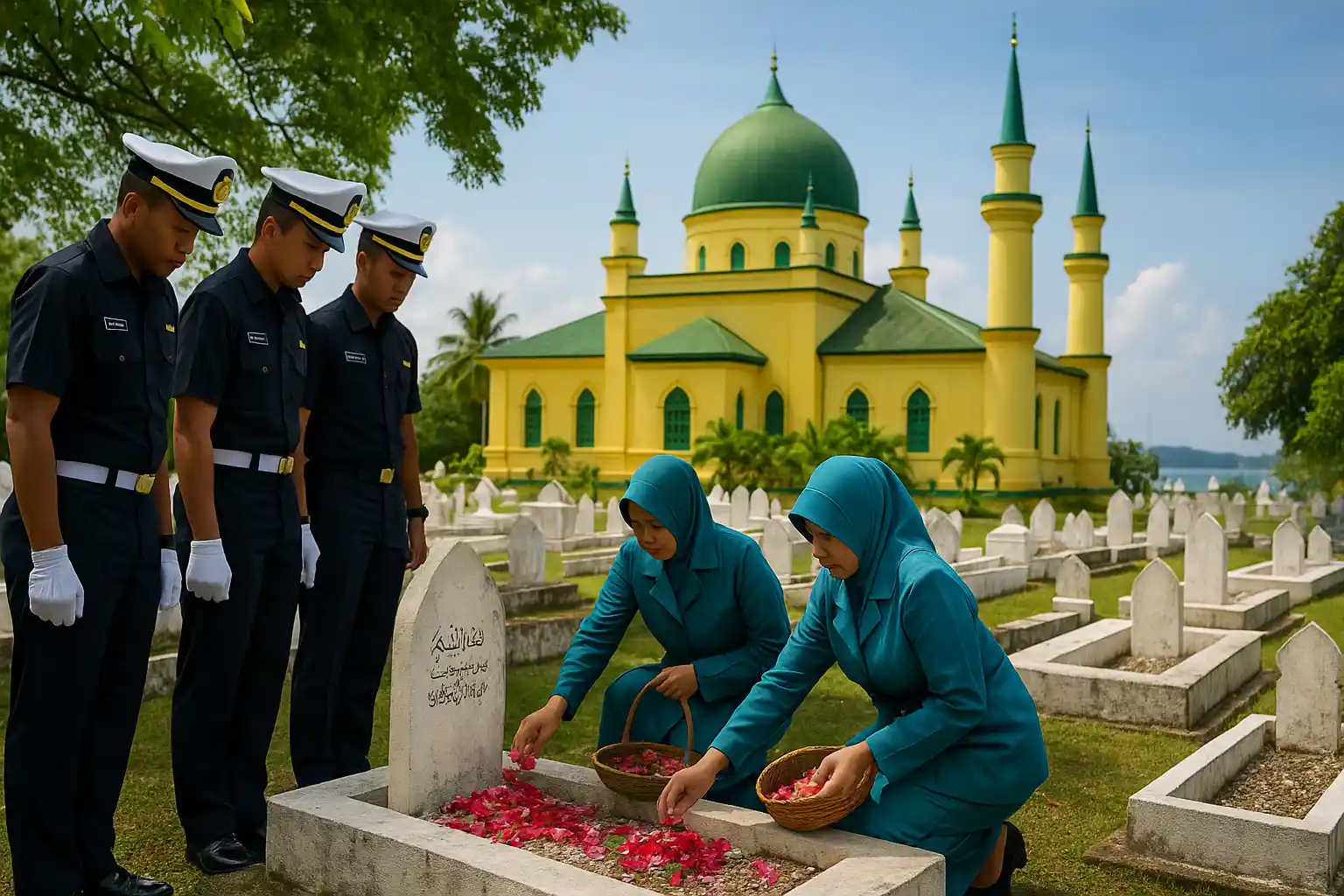 Ziarah Pulau Penyengat, Lanudal Tanjungpinang