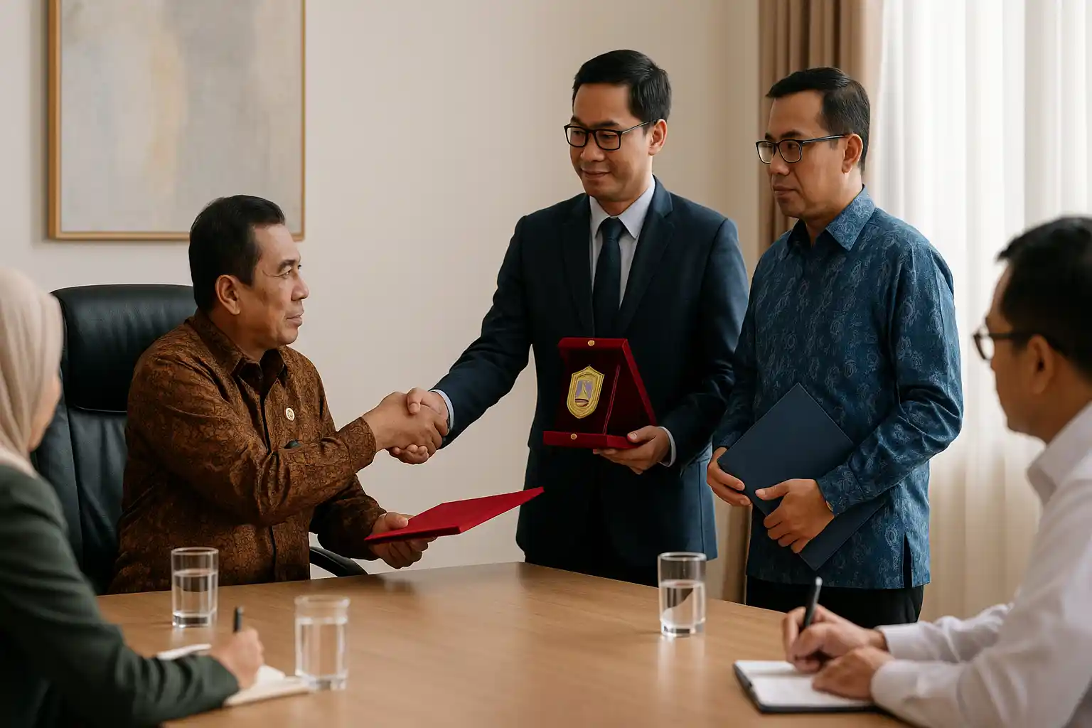 Audiensi Bumida Tanjungpinang Bahas Perlindungan Aset