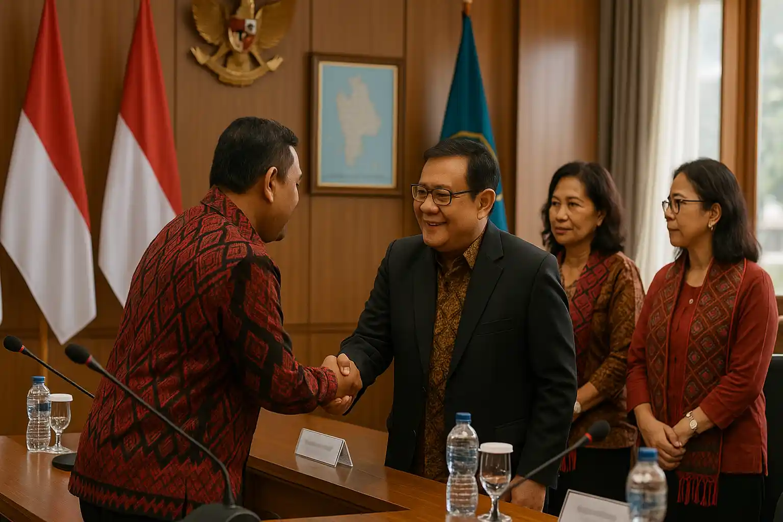 Audiensi RBB Tanjungpinang, Lis Tekankan Kebersamaan