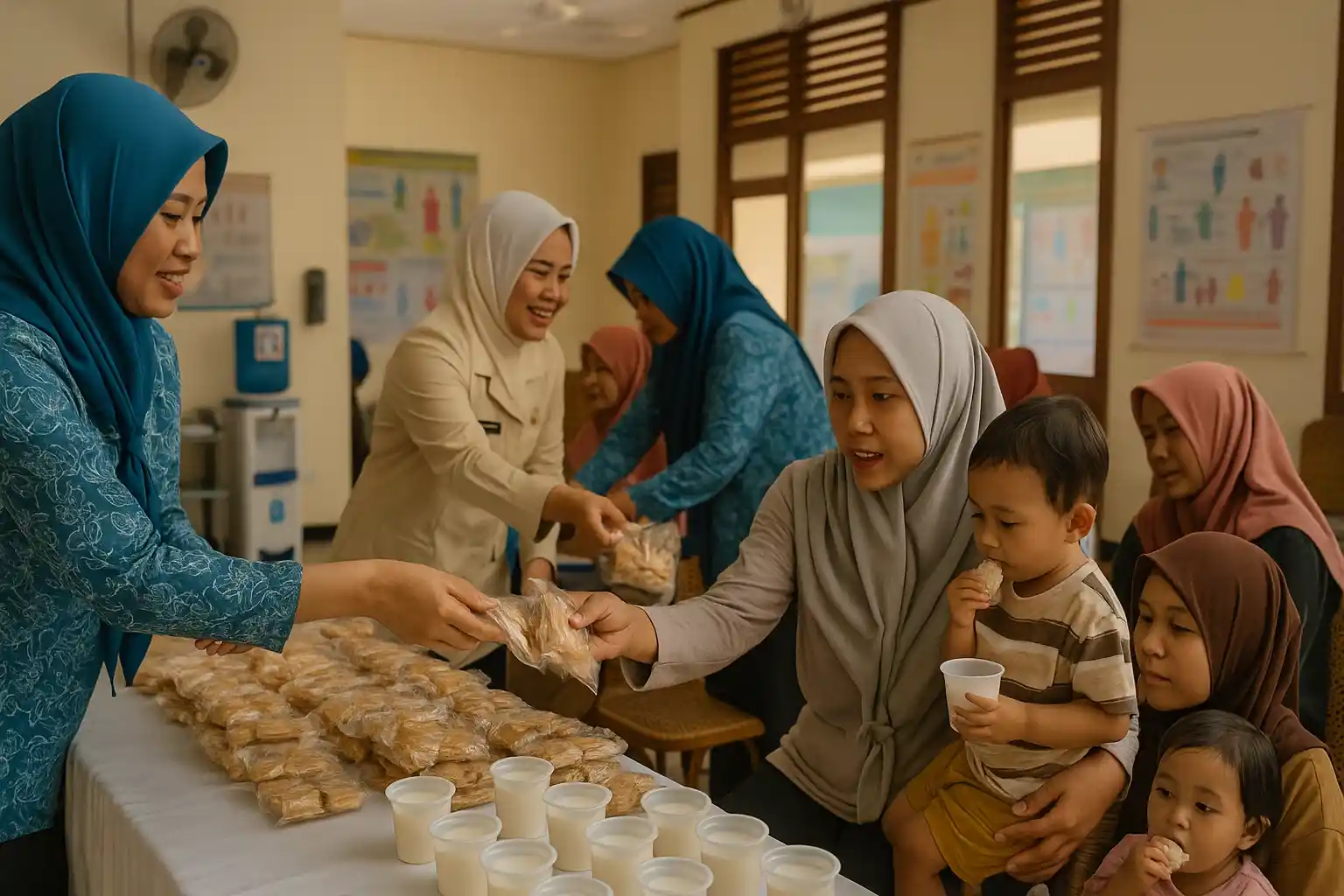 Biskuit Gizi Tanjungpinang Dukung Pencegahan Stunting