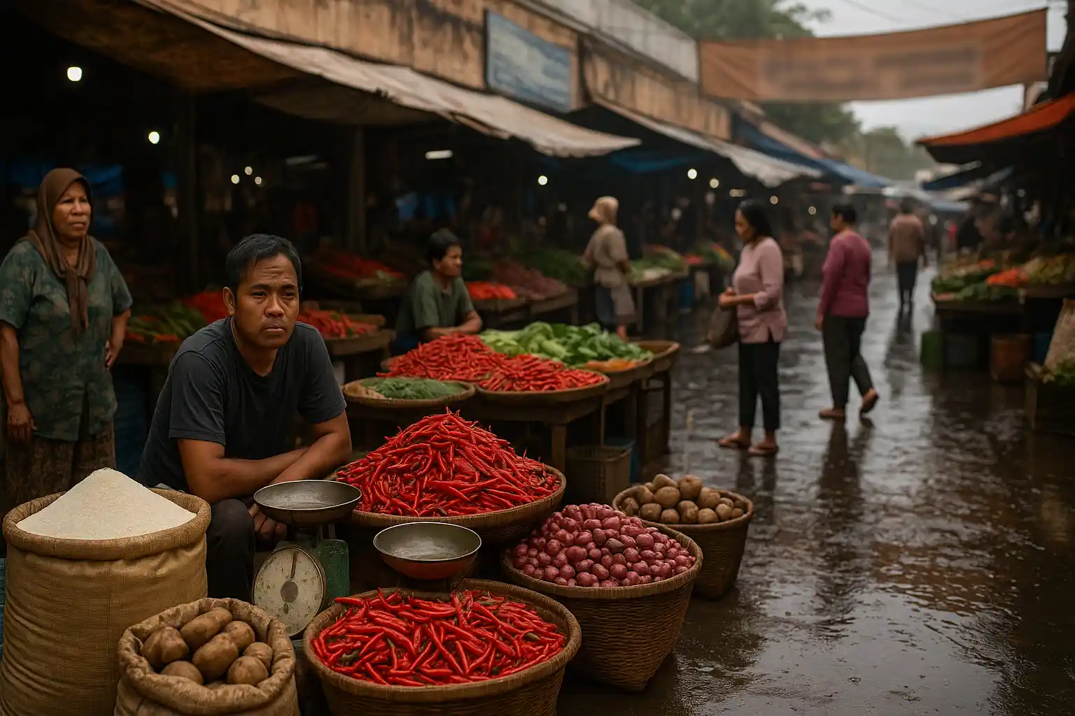 Daya Beli Tanjungpinang Melemah Pedagang Minta Solusi