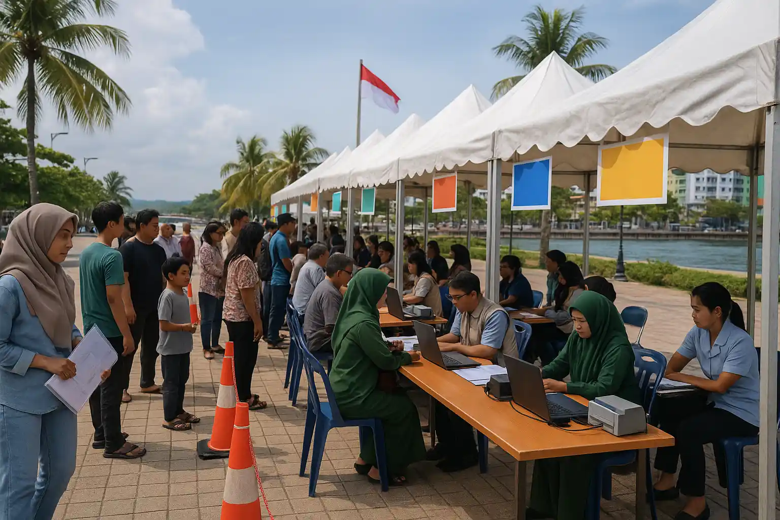 Dekatkan Layanan Publik Tanjungpinang Gelar Aksi