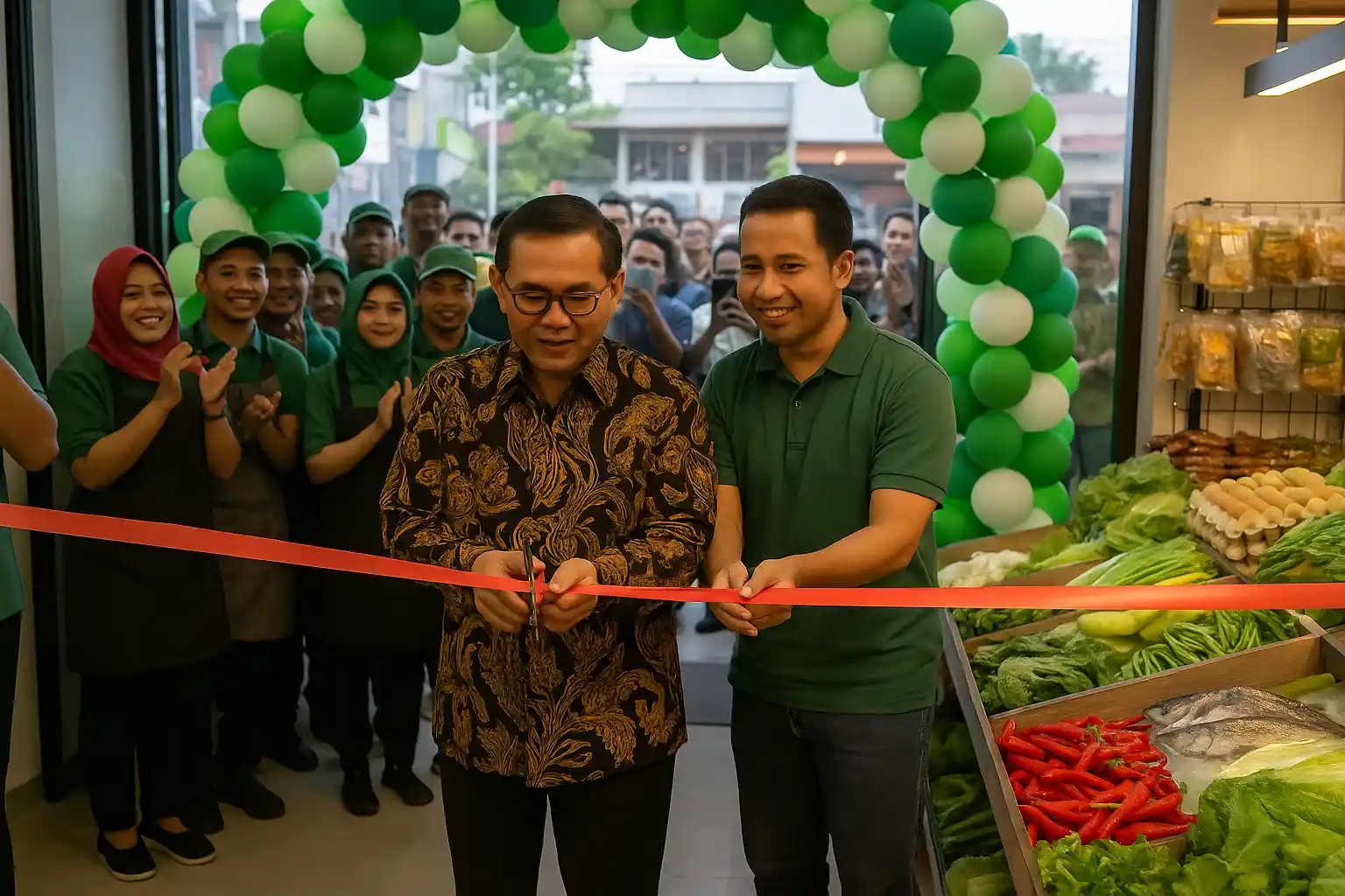 Ekspansi D’Sayur Tanjungpinang Perkuat Ekonomi Lokal