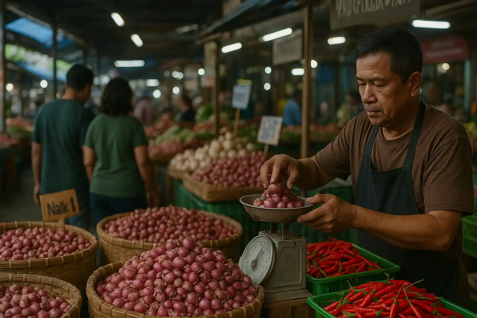 Harga Bawang Jawa Tanjungpinang Naik Tajam