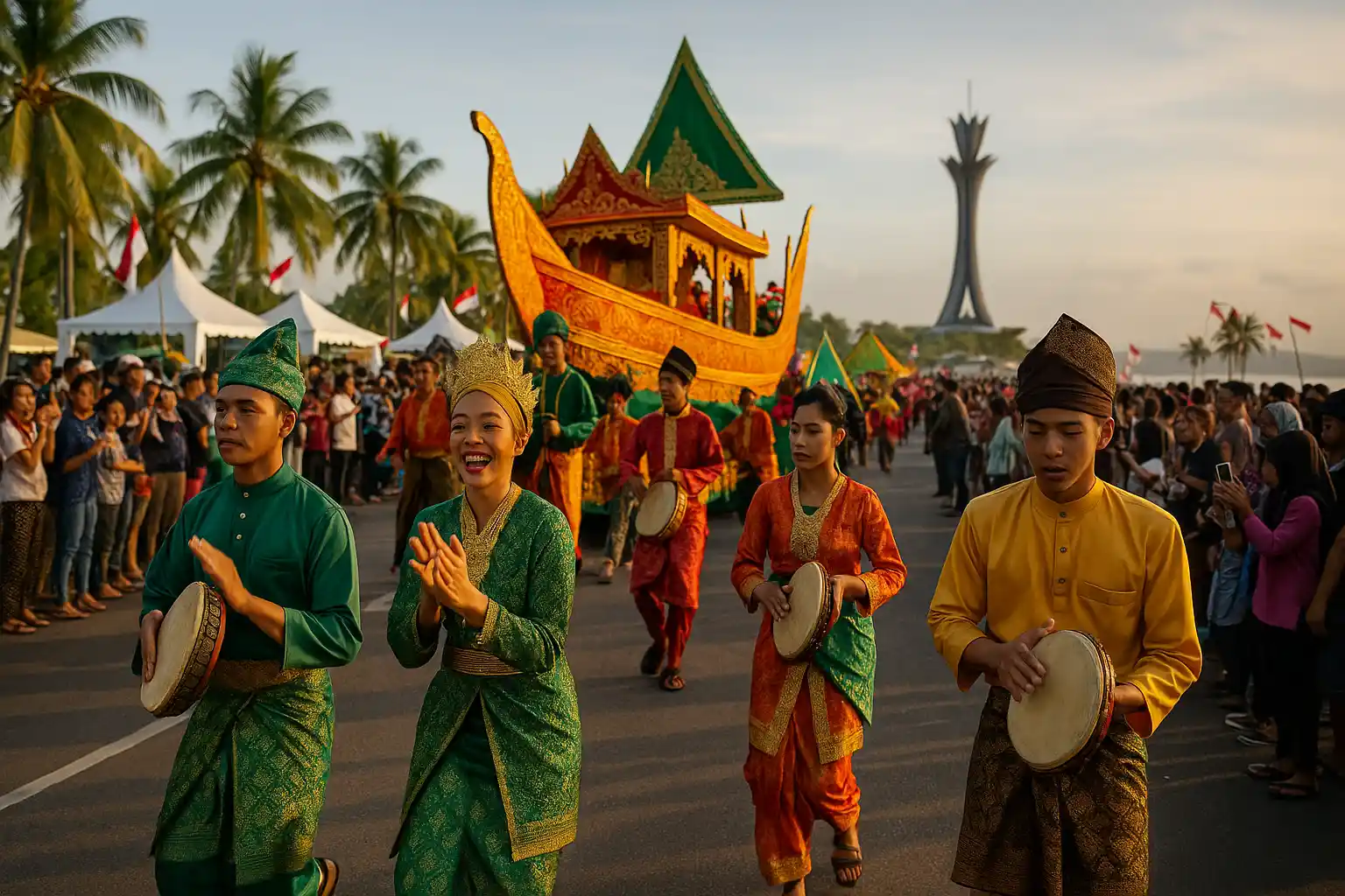 Pawai Budaya Tanjungpinang Hidupkan Ekonomi Warga