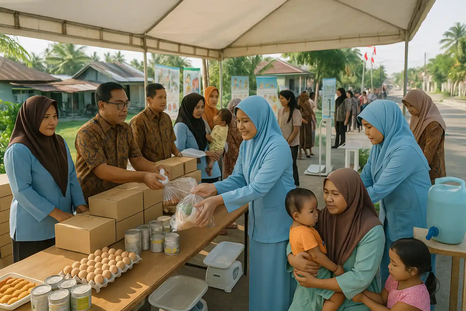 Pencegahan Stunting Tanjungpinang Dibantu 768 Paket