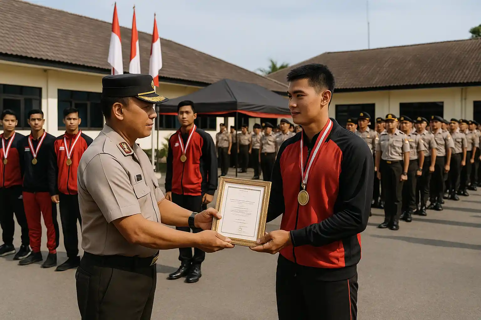 Penghargaan Atlet Wushu untuk Thomas Lim