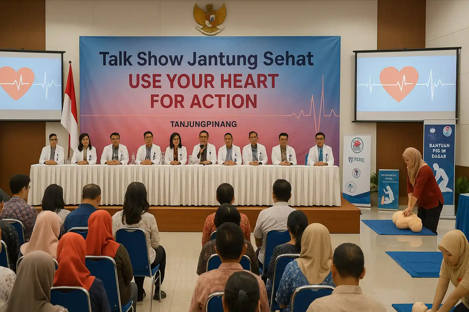 Talk Show Jantung Sehat di Tanjungpinang