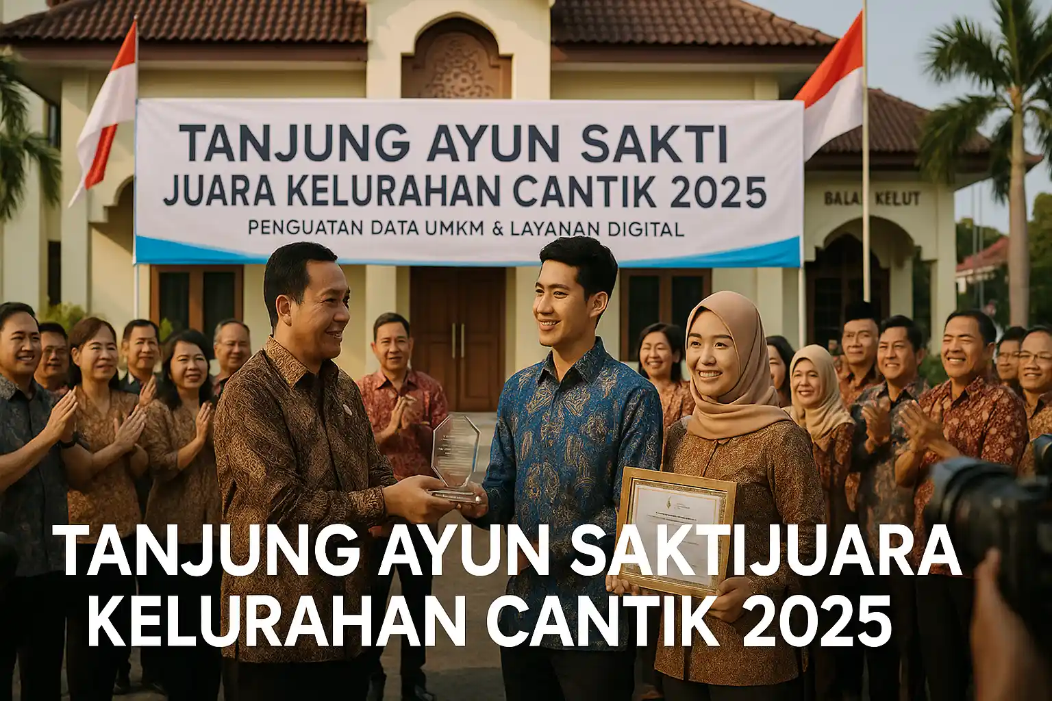Tanjung Ayun Sakti Juara Kelurahan CANTIK 2025
