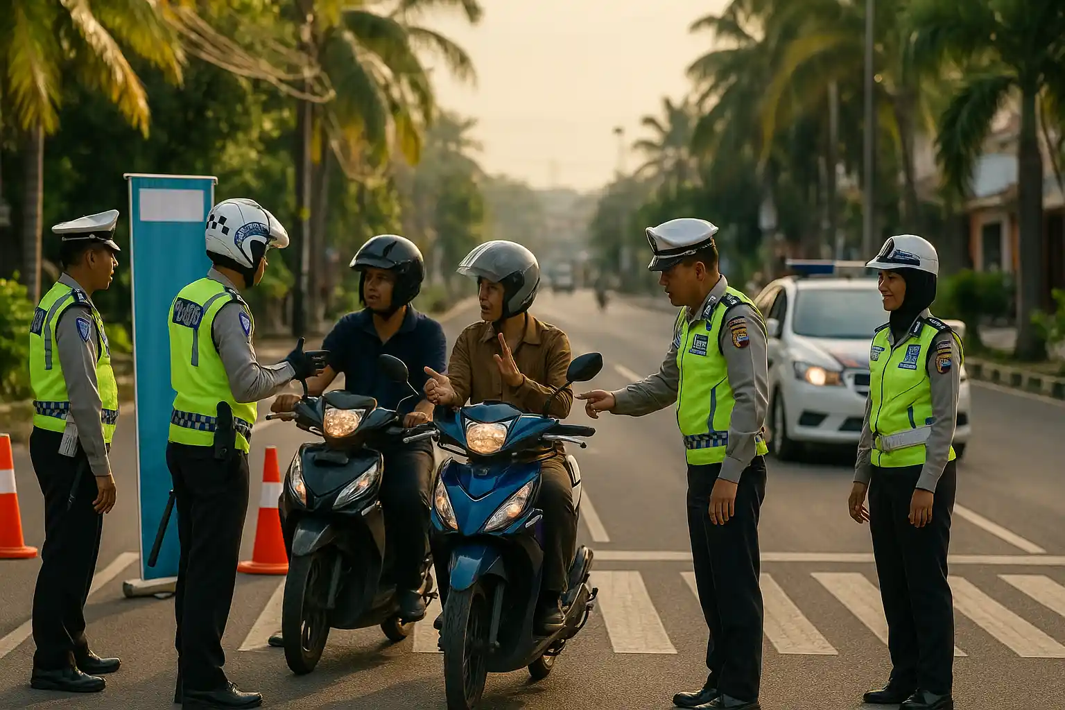 Tertib Lalu Lintas Sat Lantas Tanjungpinang Intensif